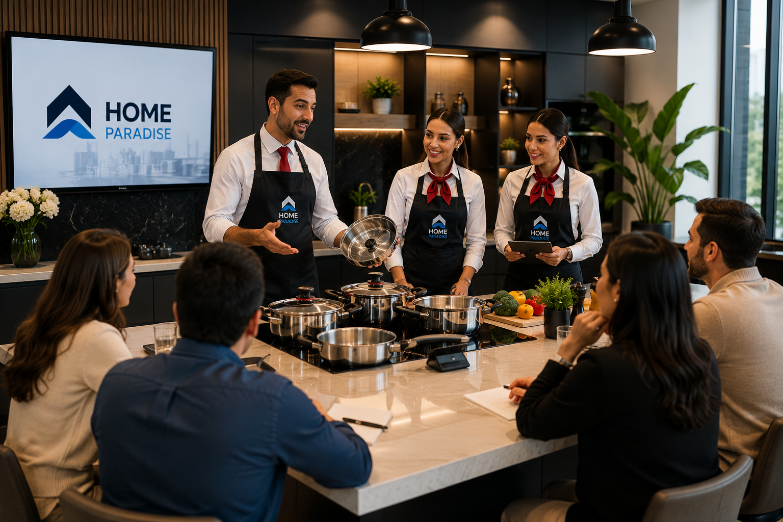 Capacitación comercial de Home Paradise